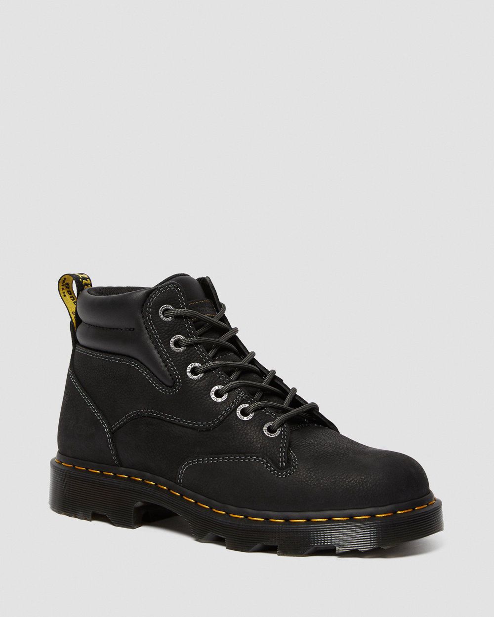 Dr Martens Kelham Overlord Kožené Pracovné Topánky Panske ( Čierne ) SK 598-DCSUKQ